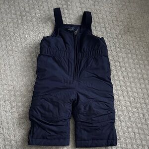 L.L. Bean Kids Navy Snow Bib